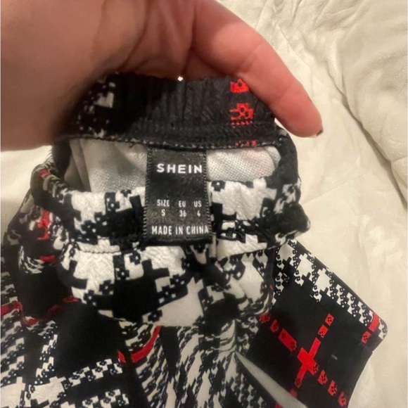 Plaid Skirt With Slit from Shein - Size Small - Picture 2 of 2